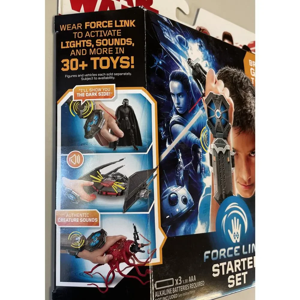 Star Wars Force Link Starter Set Action Figures-Kylo Ren- (2) Luke Skywalkers